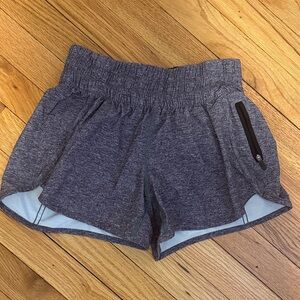 Lululemon Tracker Short - Heather Gray - Size 4